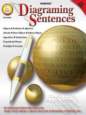 cover image of Diagraming Sentences